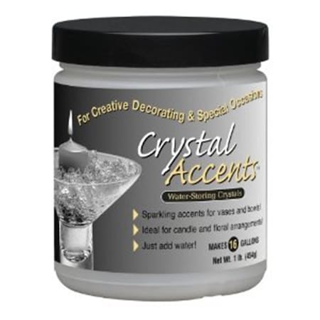 Crystal Accents 1 Lb Jar Black Onyx, 6PK
